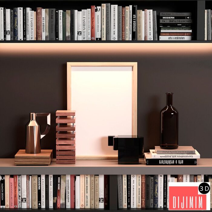 3D TV ÜNİTESİ MODELİ - Görsel 2