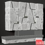 3D Fireplace modern - Görsel 3
