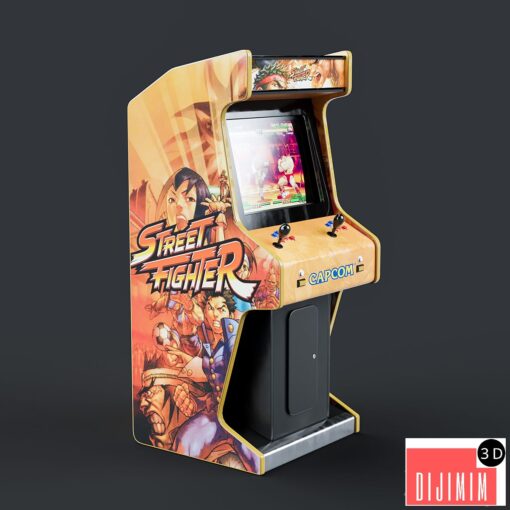 3D Arcade machines StreetFighter and MetalSlug - Görsel 2