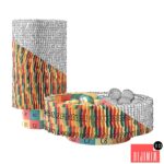 3D Radiator Vases Matte White - Görsel 2