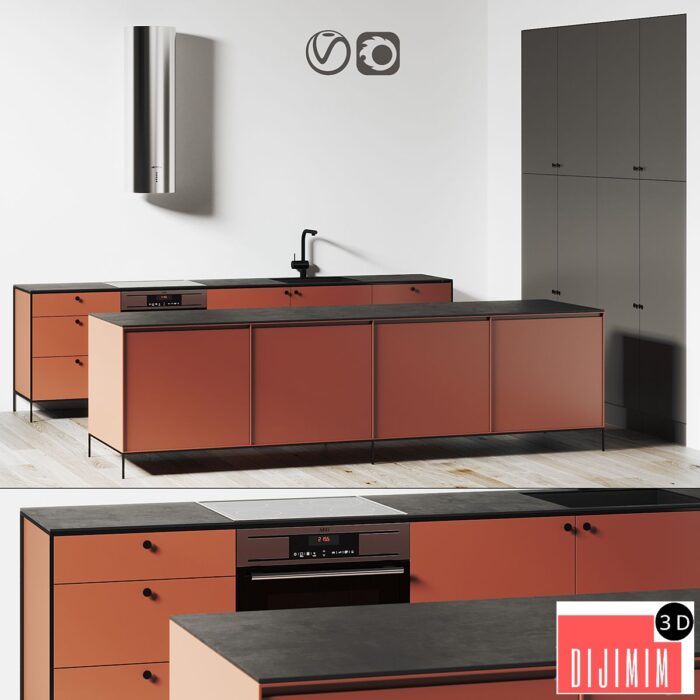 3D Kitchen 300x265H - Görsel 1