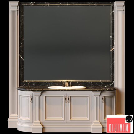 3D Washbasin Clive Christian