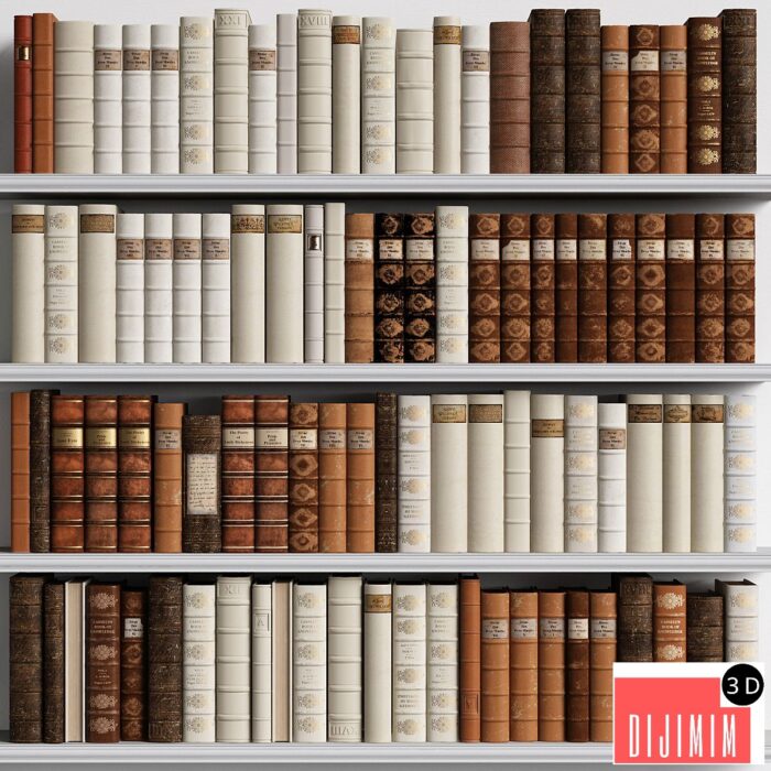 3D Classic Books - Görsel 1