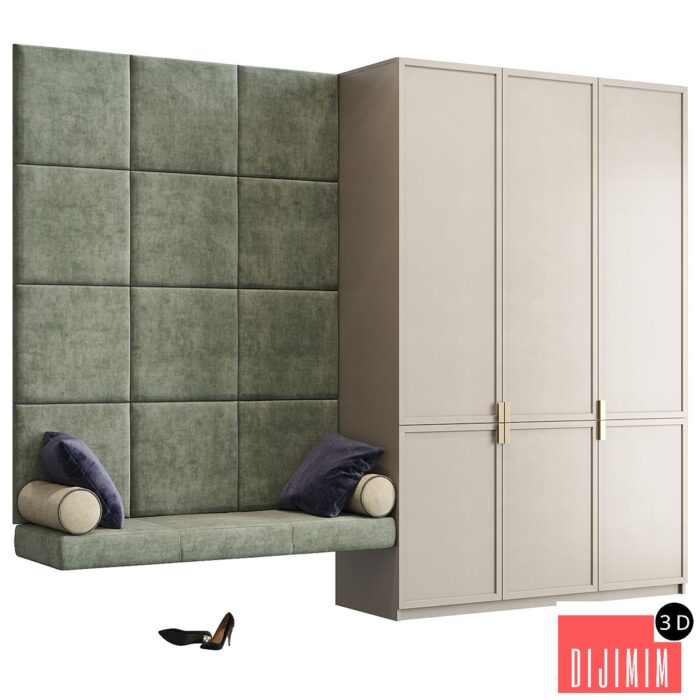 3D Hallway furniture - Görsel 1