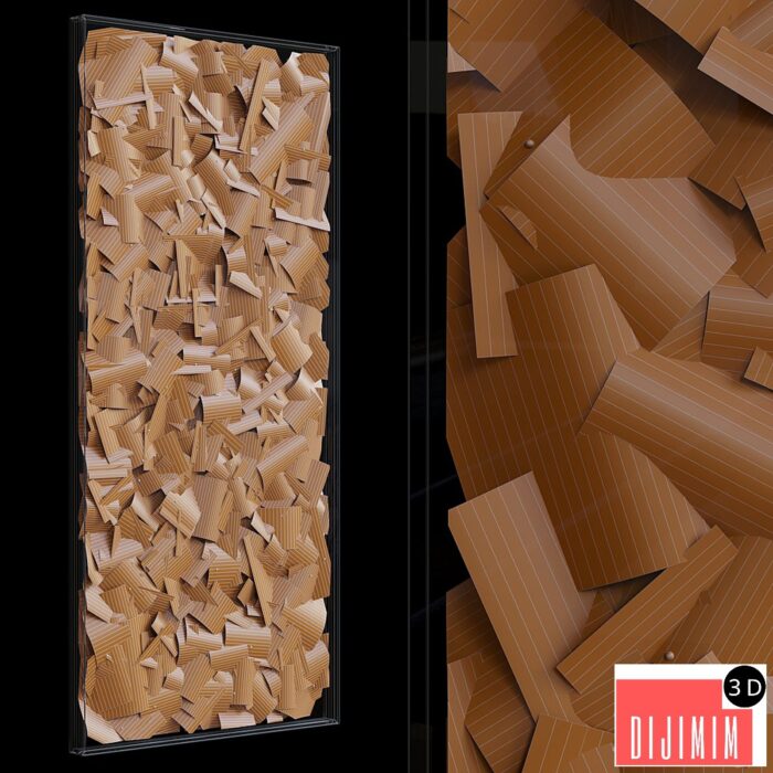 3D Greenbox - wall-mounted phytomodule with lighting Vargov Design - Görsel 2