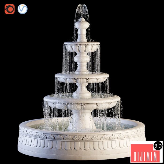 classic fountain - Görsel 1