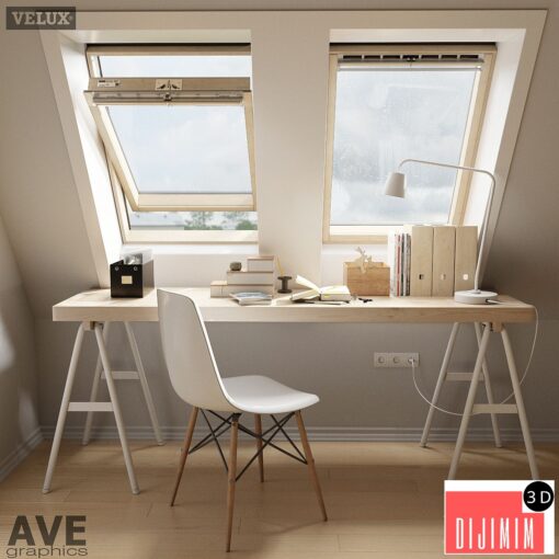 AVE mansard VELUX windows set