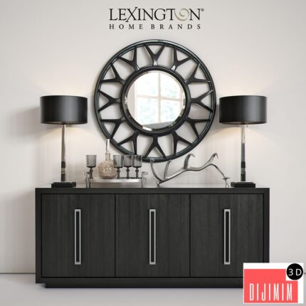 Lexington Targa Buffet & Esprit Round Mirror