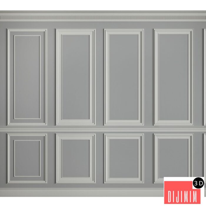 Moldings on the walls - Görsel 1