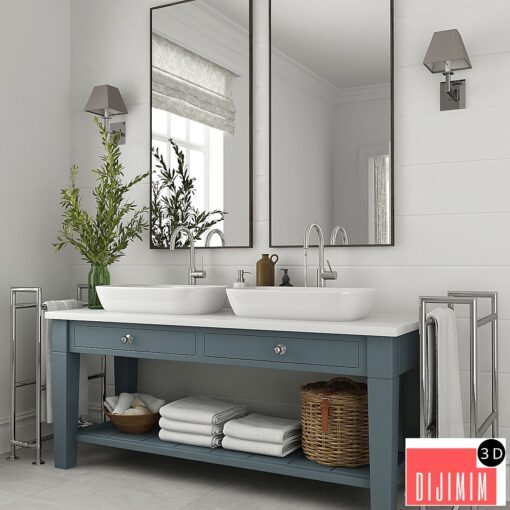 Furniture and decor for bathrooms