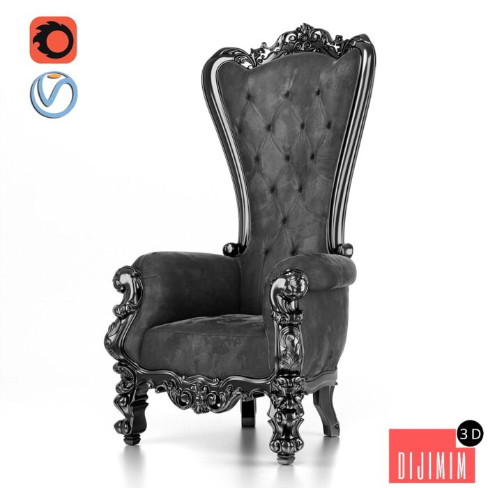 Absolom Roche Chair - Görsel 1