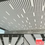 Suspended ceiling rack. 8