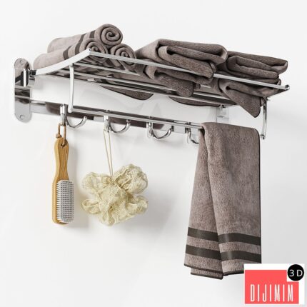 Zangra Foldaway Towel Rack