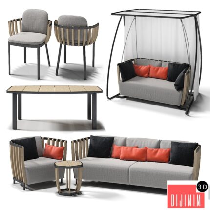 Ethimo swing collection set