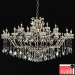 Chandelier Crystal Lux Hollywood SP20 + 10 Gold