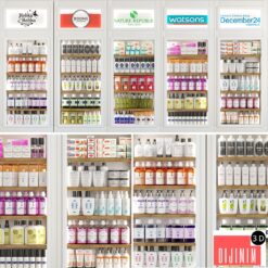 Watson. A set of cosmetics and care products. Beauty Salon and Bathroom Accessories