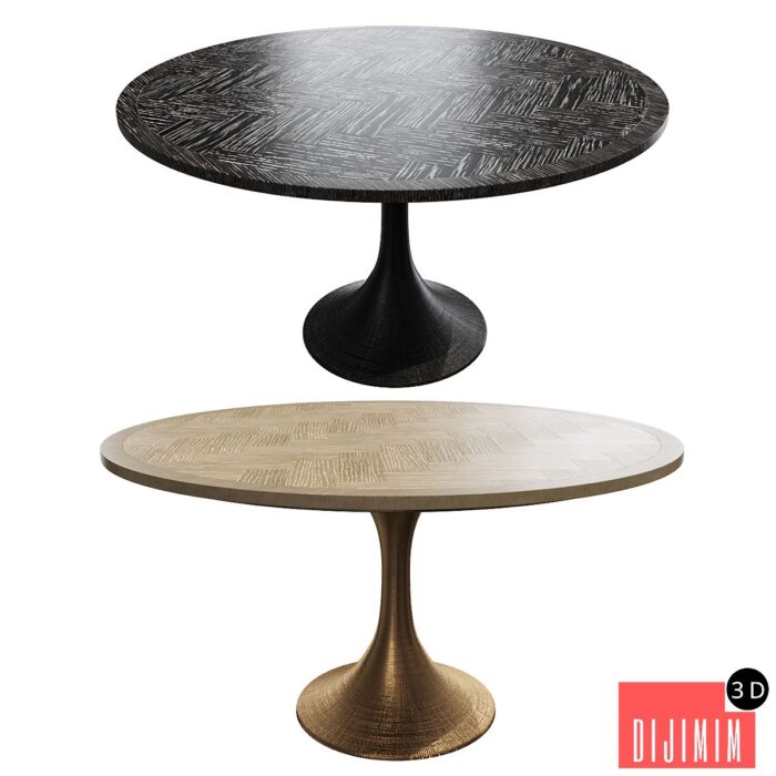Eichholtz MELCHIOR ROUND - Görsel 1