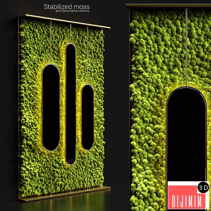 Stabilized moss and mirrors - Görsel 1