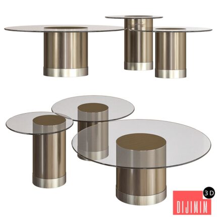 Reflex Tau Round Coffee Tables