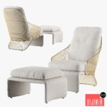 armchair minotti colette