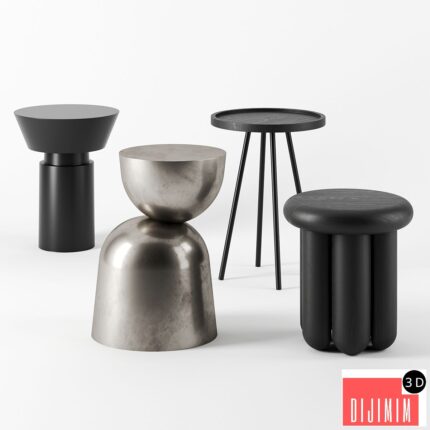 Side tables set by House Doctor