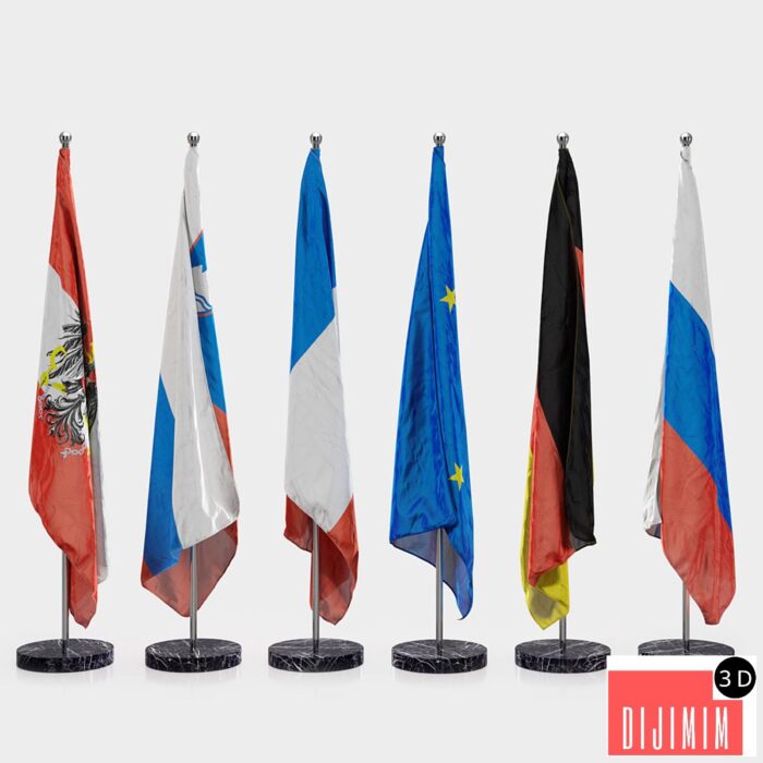 Floor flags - Görsel 1