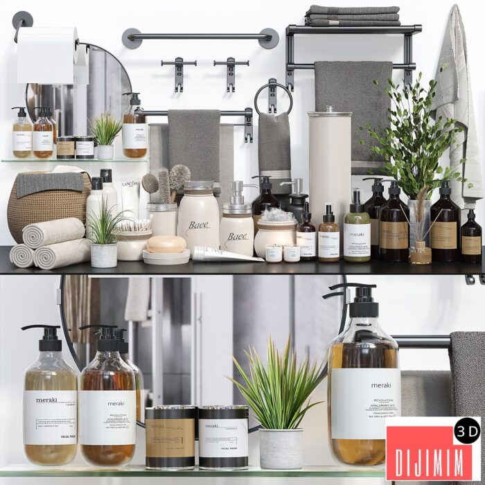 Collaction Bathroom Accessories Vol 2 - Görsel 1