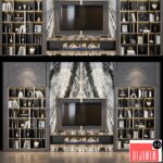 TV shelf 0278