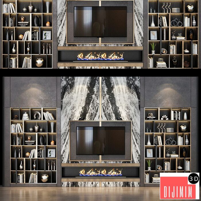 TV shelf 0278 - Görsel 1