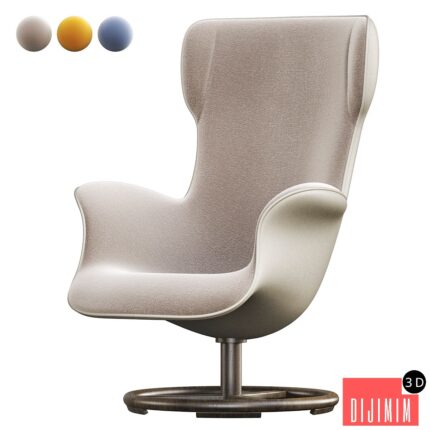 Bergere armchair by giorgetti