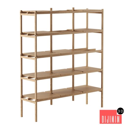 N – SS01 shelving system by KARIMOKU CASE STUDY