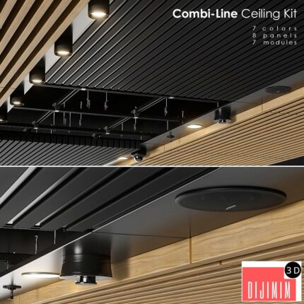 Combi-Line ceiling Kit