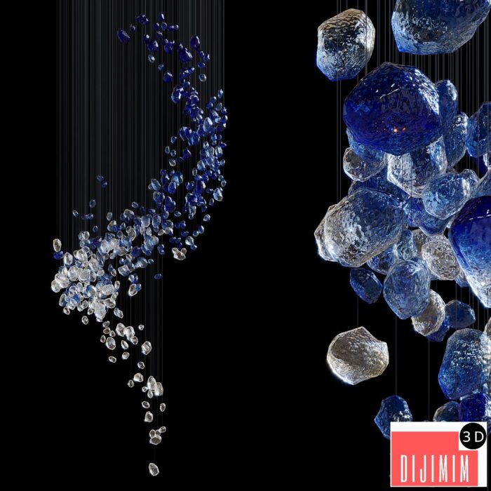 Hanging composition Asteroid - Vargov® Design - Görsel 1