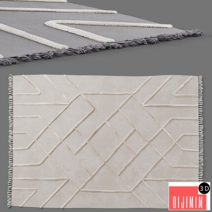 Tufted carpet Tamara Hilo by Urban Outfitters
