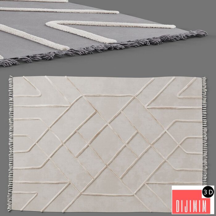 Tufted carpet Tamara Hilo by Urban Outfitters - Görsel 1