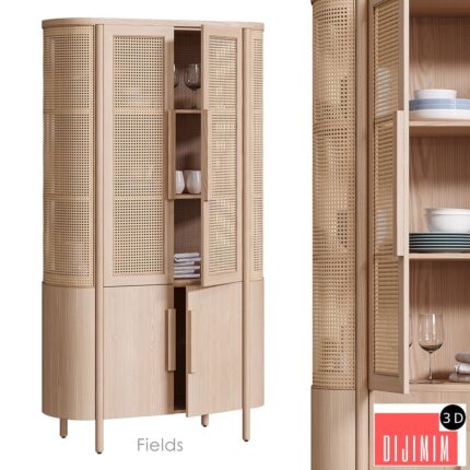 Fields Storage cabinet by Crate&Barrel