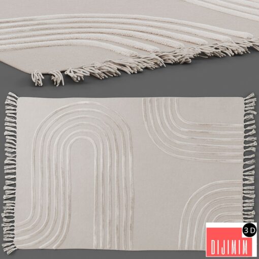 Tufted carpet Maze Hilo by Urban outfitters