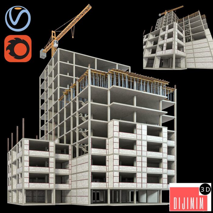 Modular Construction Site 02 - Görsel 1
