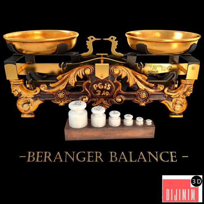 Antique scales Beranger - Görsel 1