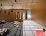 10705. 3D House Exterior Scene Model For Free Download by Mac Vu Tam - Görsel 4