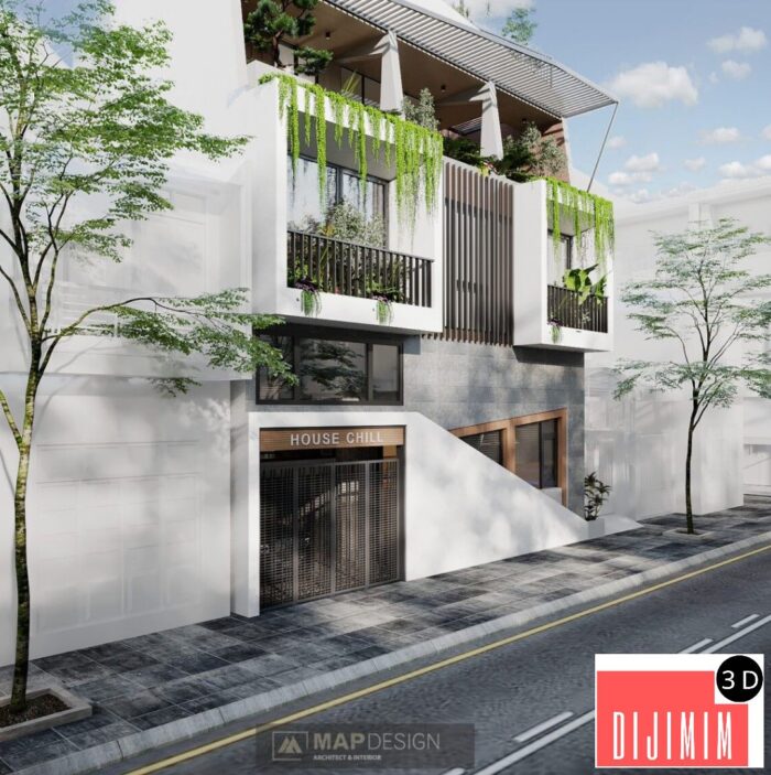 12660. 3D House Scene Model For Free Download by Le Manh Cuong - Görsel 5