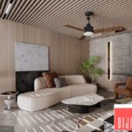 12660. 3D House Scene Model For Free Download by Le Manh Cuong