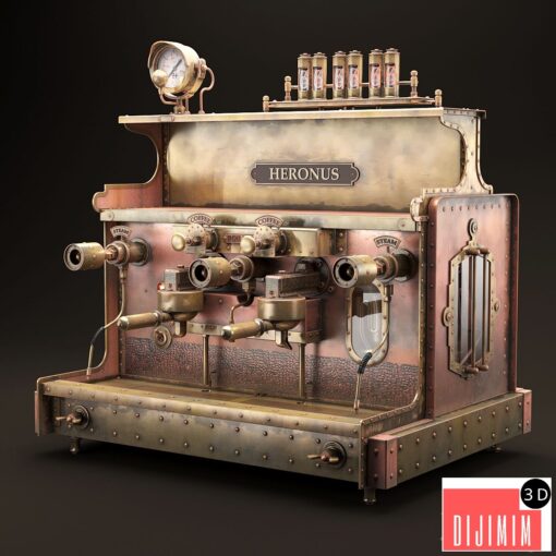 steampunk coffee machine