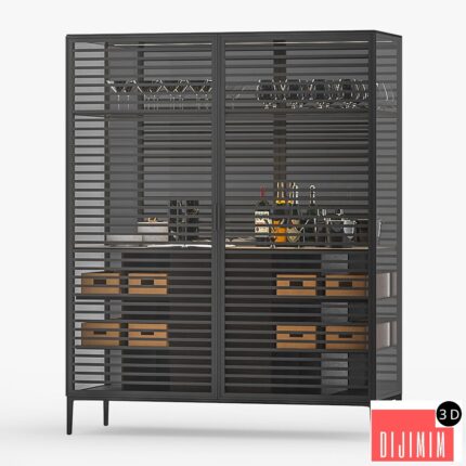 Bar cabinet Alambra Rimadesio N3