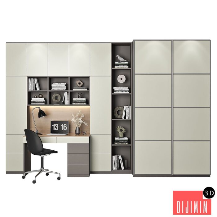 Furniture composition 90 - Görsel 1
