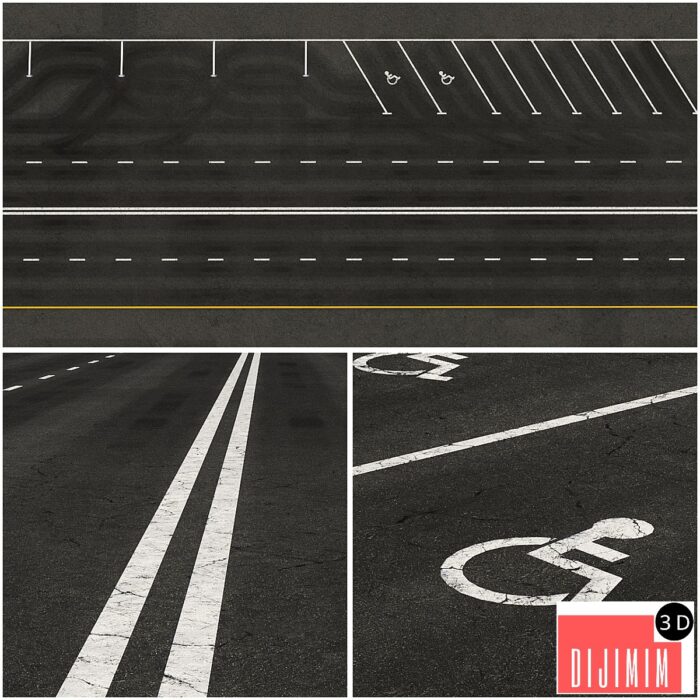 Marked asphalt - Görsel 1