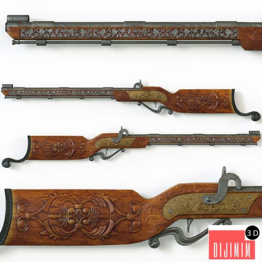 Vintage decorative shotgun