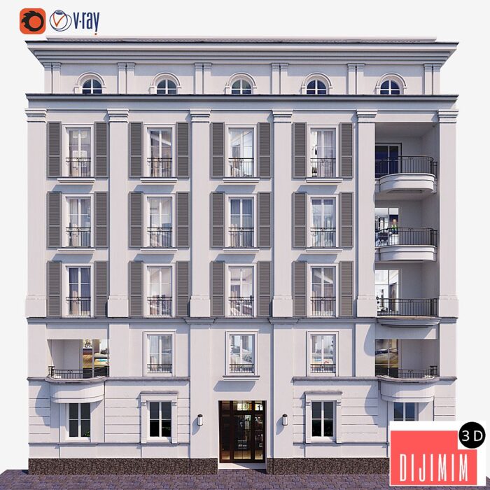 Facade for background 11 - Görsel 1