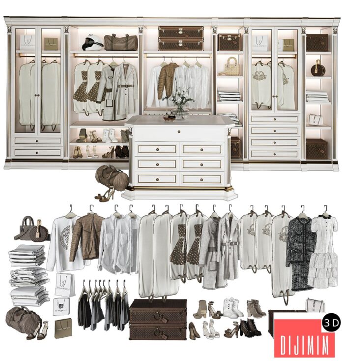 Dressing room Benedetti luxury 2 - Görsel 1
