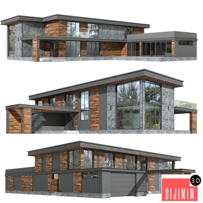 House in the Wright style - Görsel 1